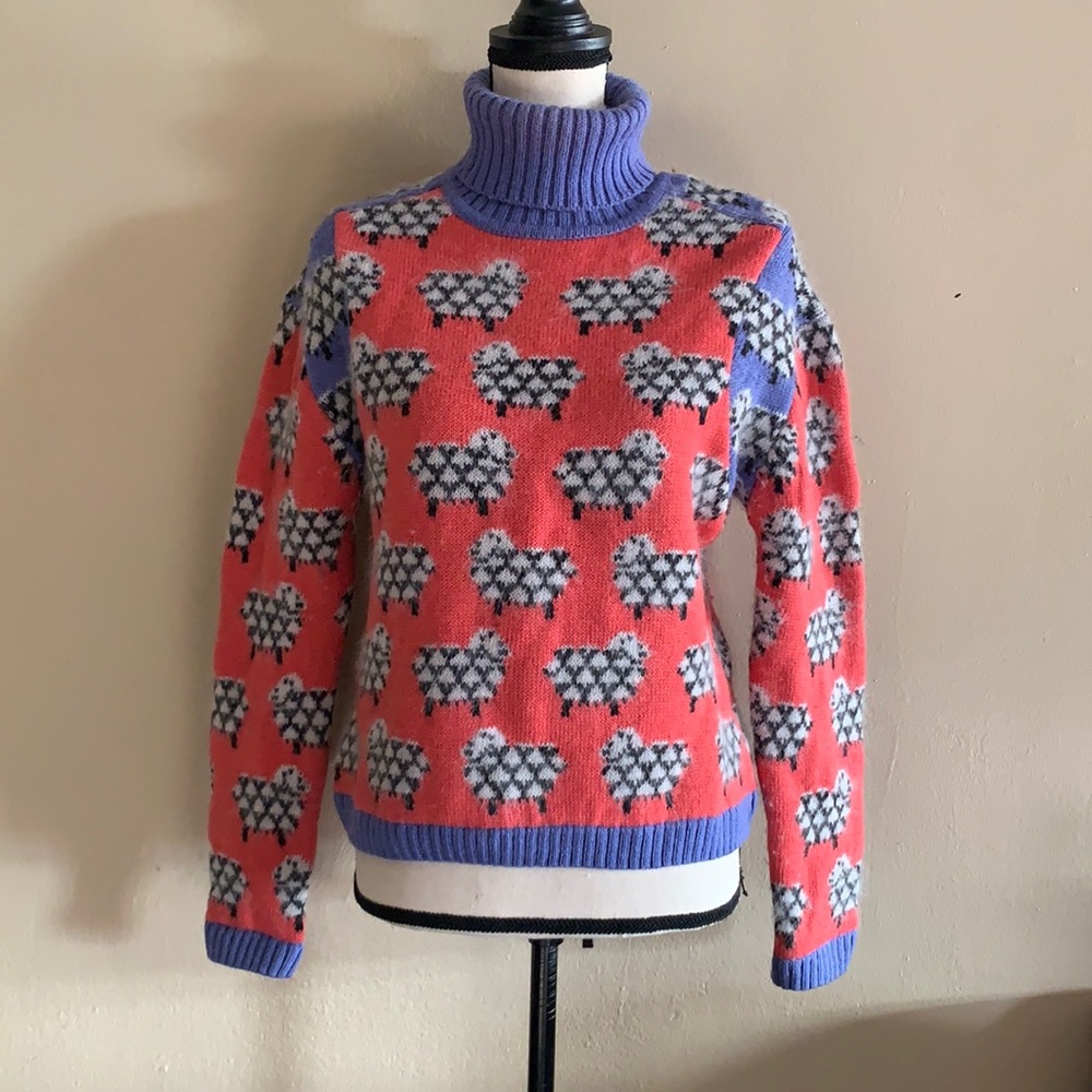Manoush Wool Turtle- neck Sweater
